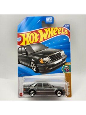 Hot Wheels Mercedes-Benz 500 E Dark Grey 2025 HW 70s Vs 90s 3/10 52/250